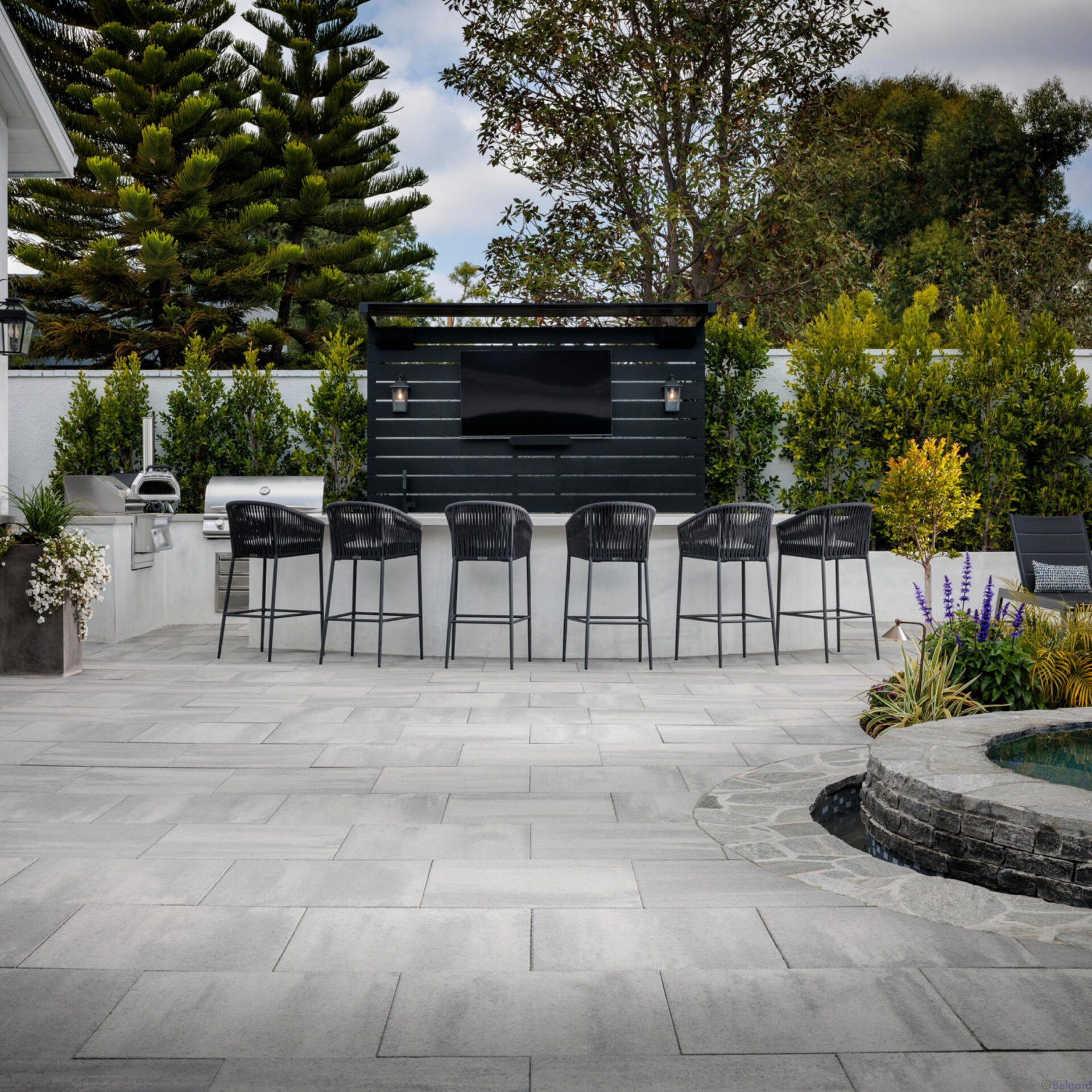 Beautiful patio setting