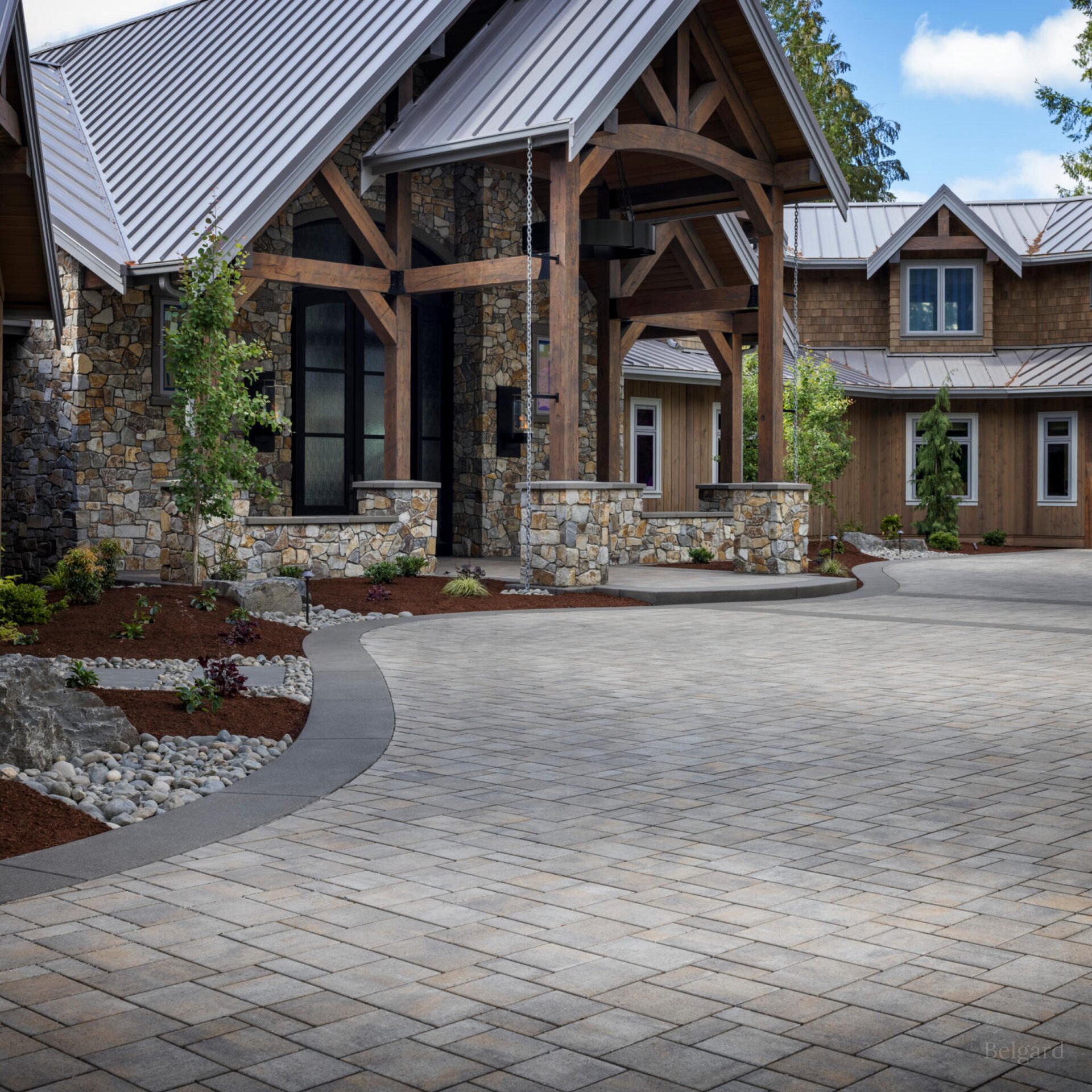Beautiful patio setting