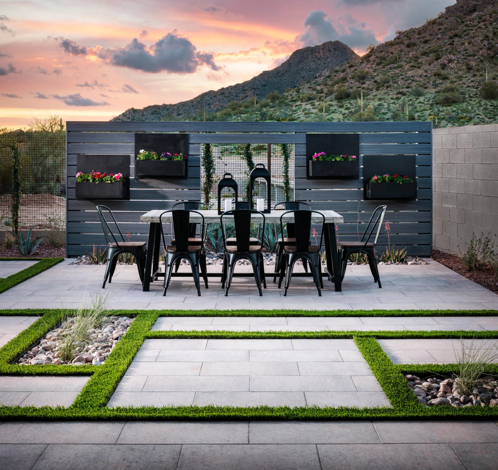 Elegant home with Belgard products
