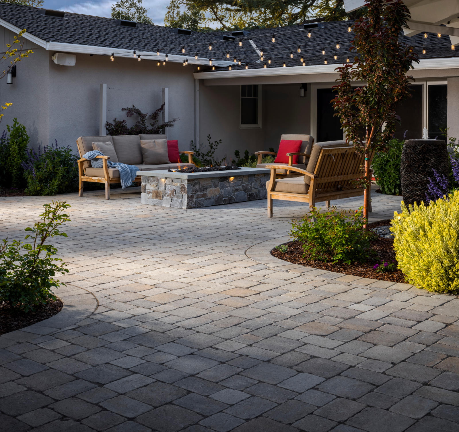 Beautiful patio setting